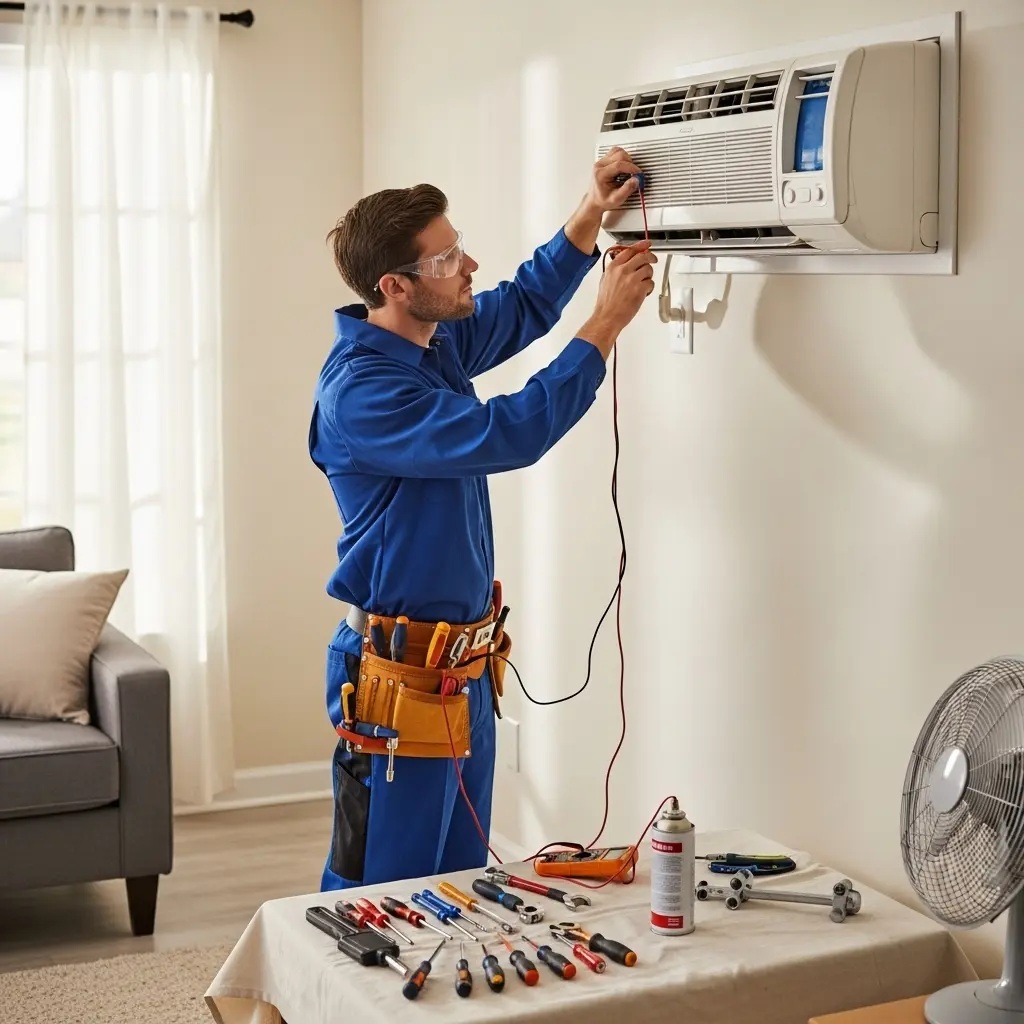 Turgutlu Daylux Daylux klima gaz dolumu ve bakım – Enerji verimliliği artırıldı. - Teknik servis örneği